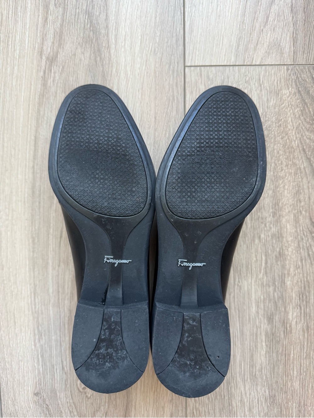 Salvatore Ferragamo Black Leather Gancini Bit Loafers - Picture 4 of 8